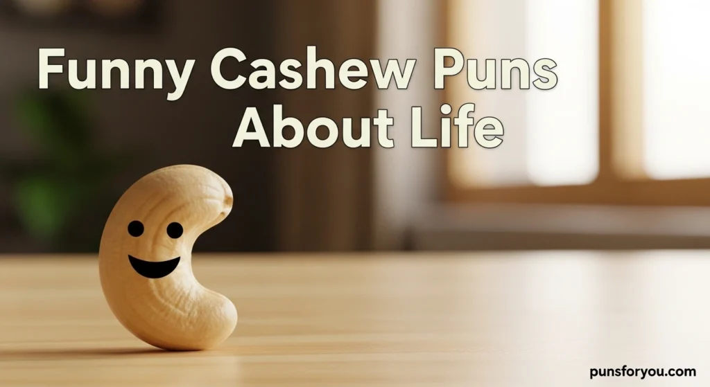 Funny Cashew Puns About Life