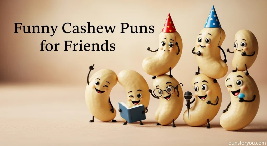 Funny Cashew Puns for Friends