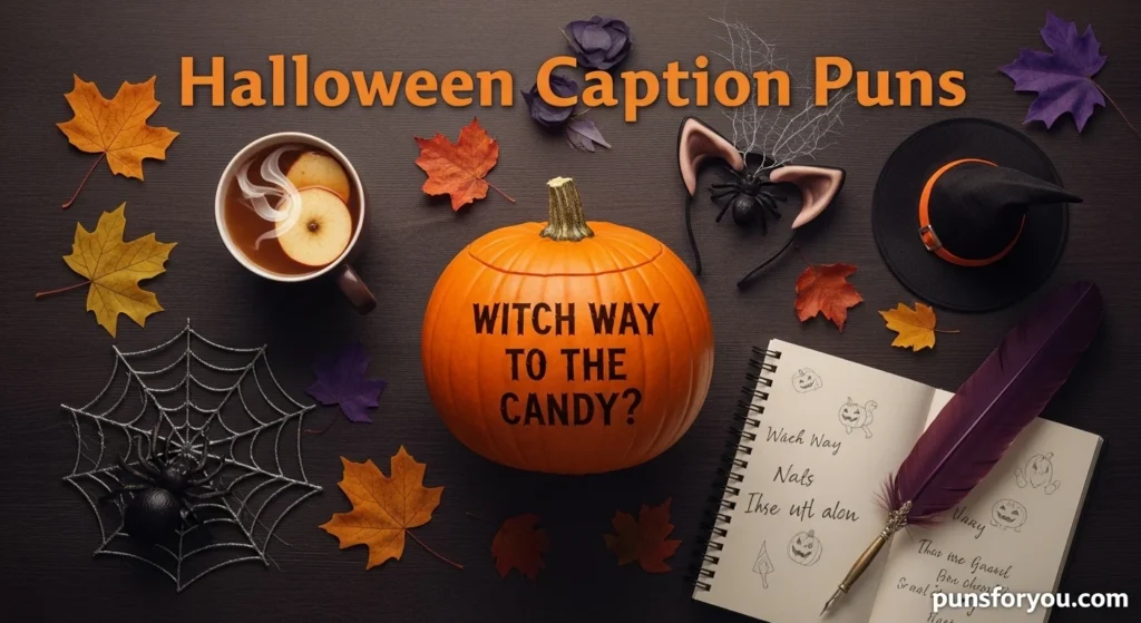 Halloween Caption Puns