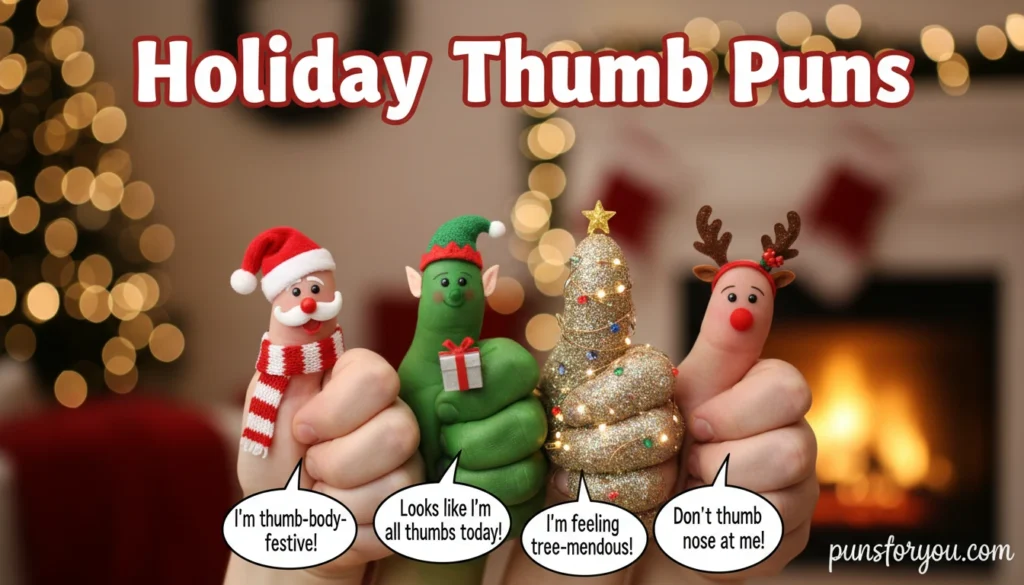 Holiday Thumb Puns
