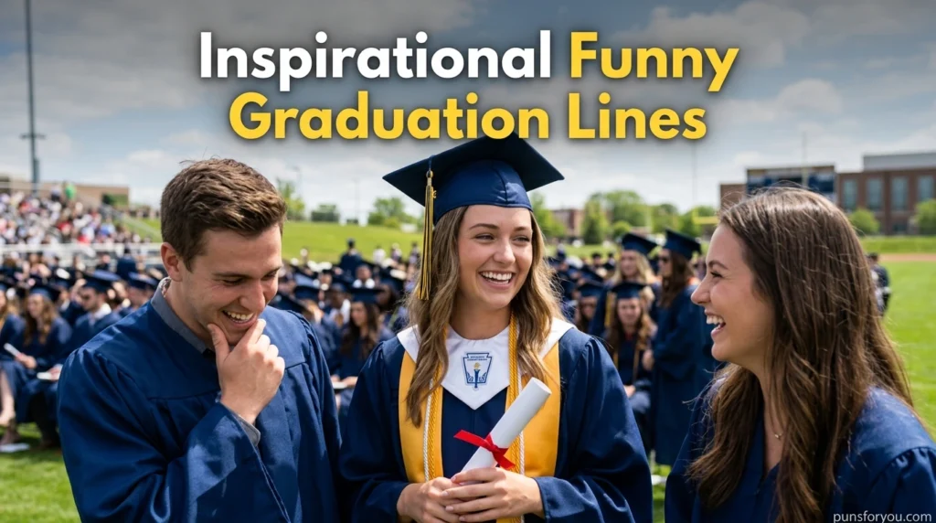 Inspirational Funny Graduation Lines