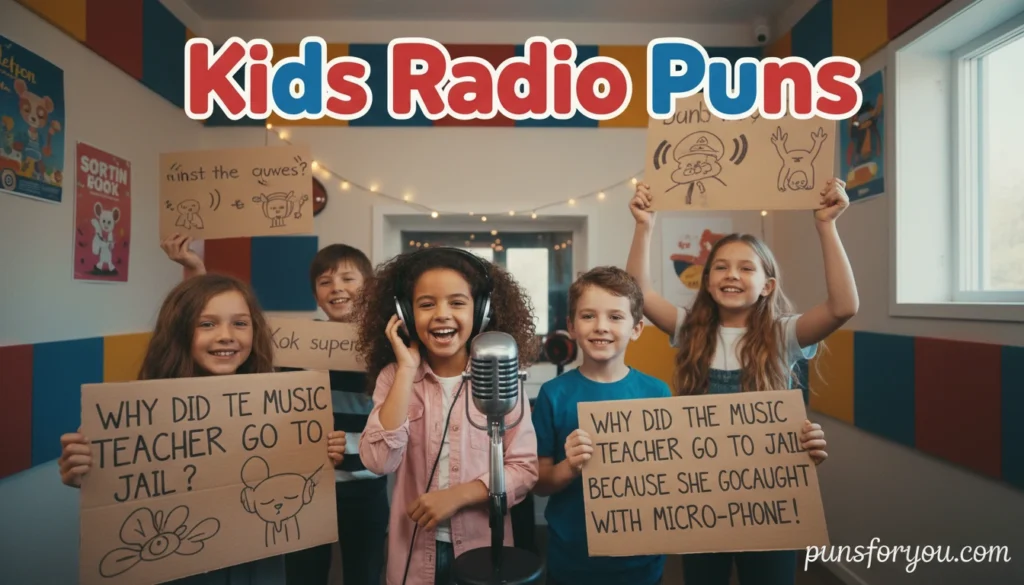 Kids Radio Puns