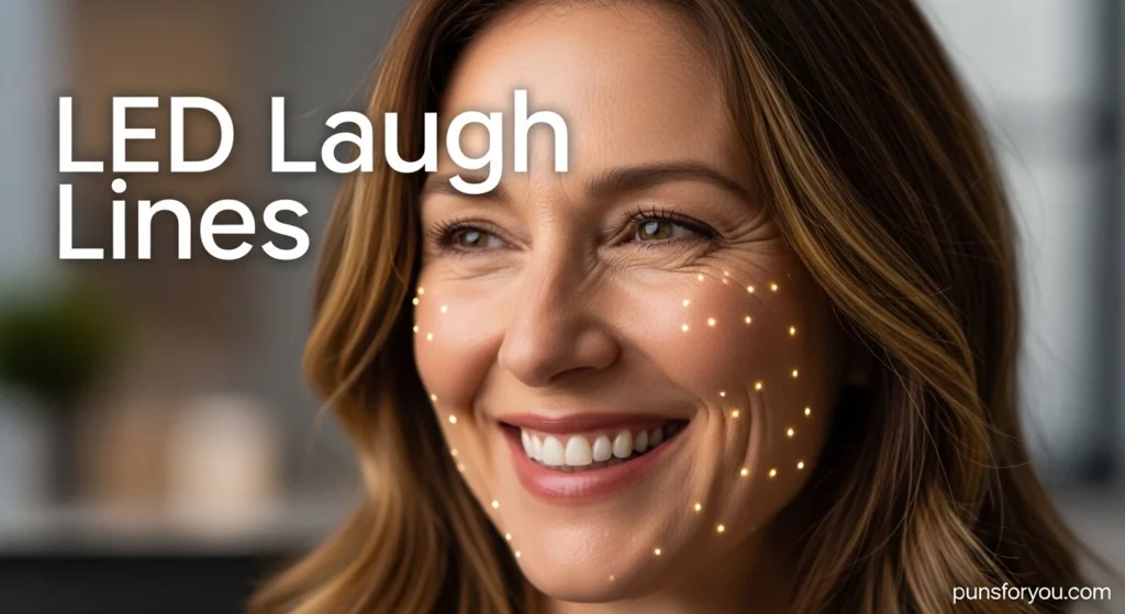 LED Laugh Lines