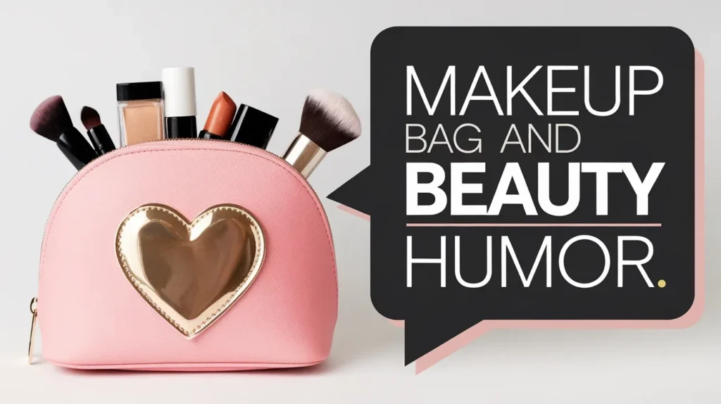 Makeup Bag and Beauty Humor