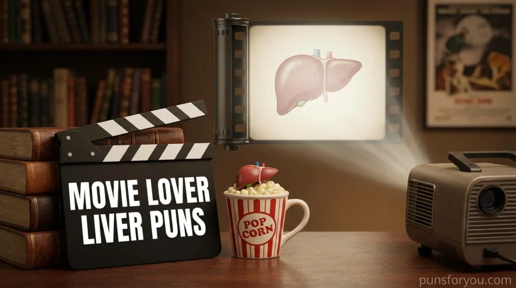 Movie Lover Liver Puns