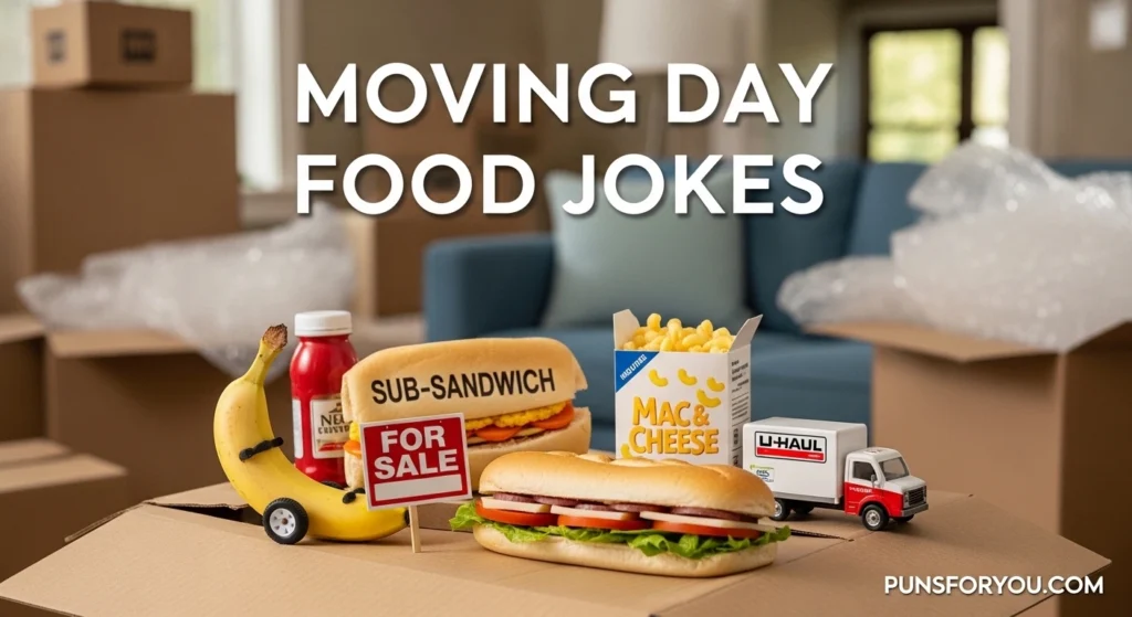 Moving Day Food Jokes