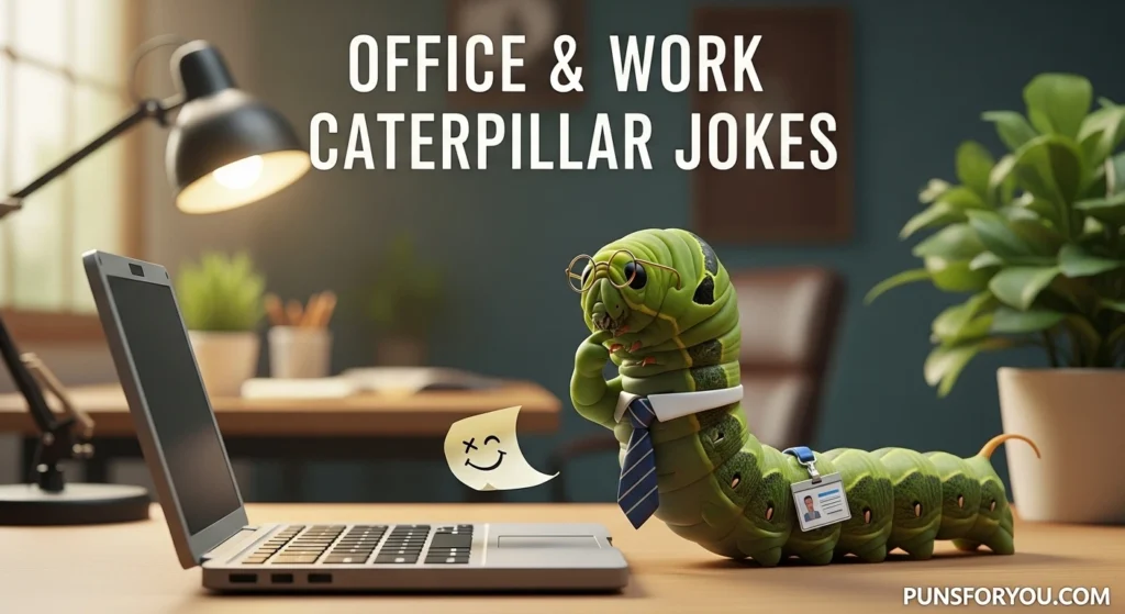 Office & Work Caterpillar Jokes
