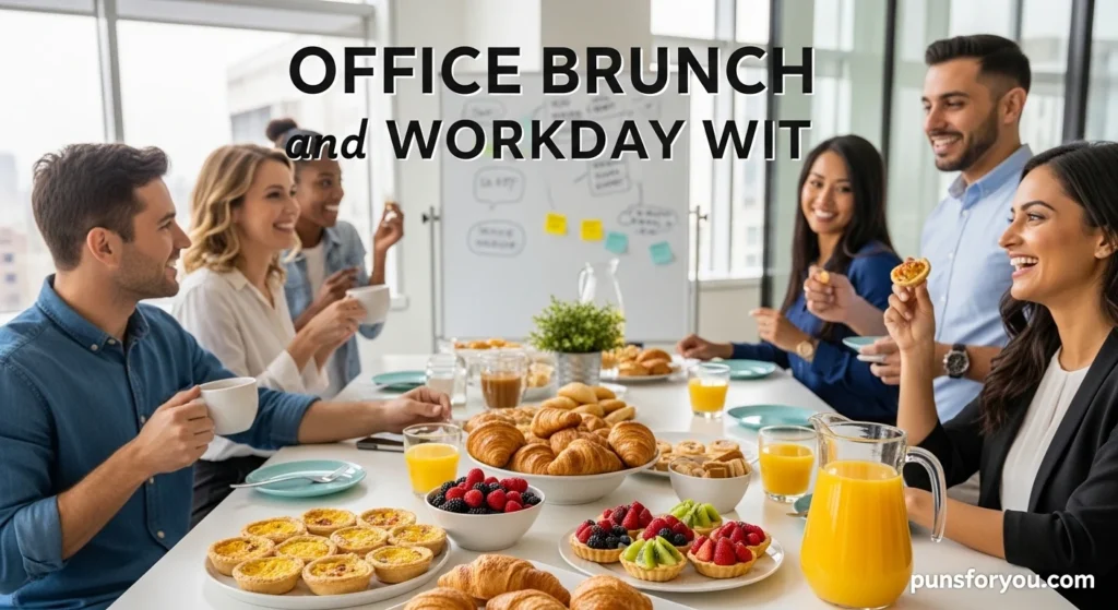 Office Brunch and Workday Wit