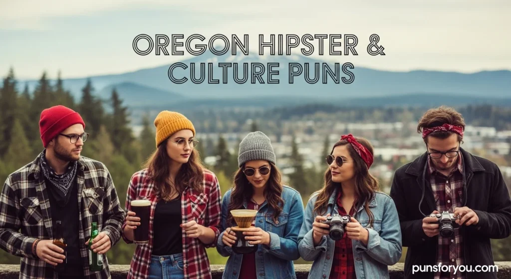 Oregon Hipster & Culture Puns
