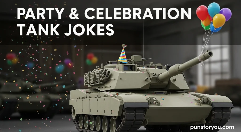 Party & Celebration Tank Jokes