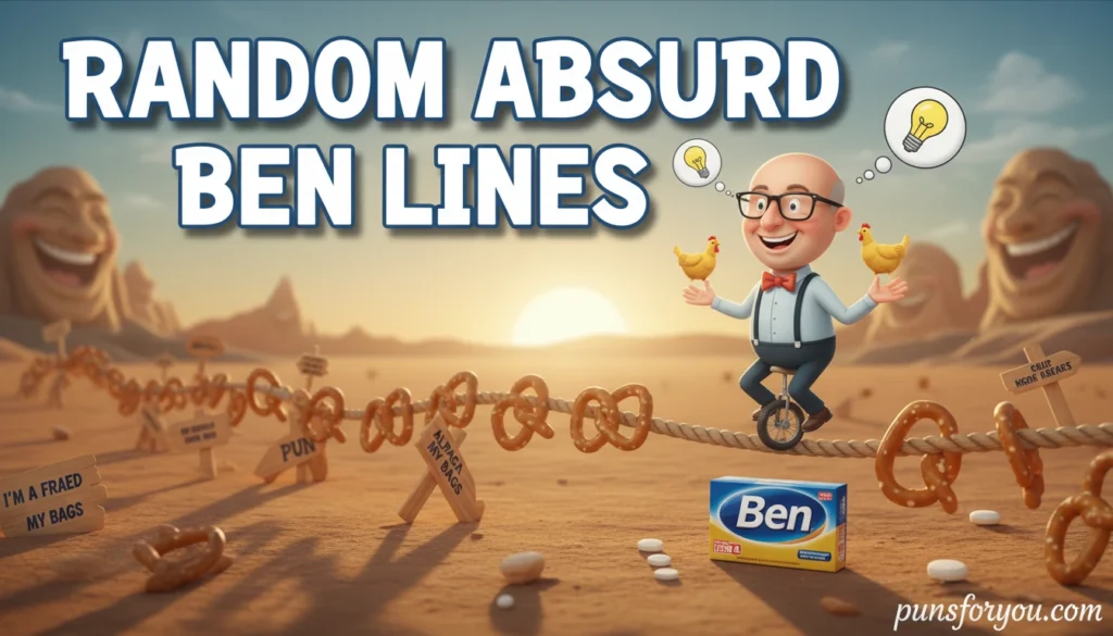 Random Absurd Ben Lines