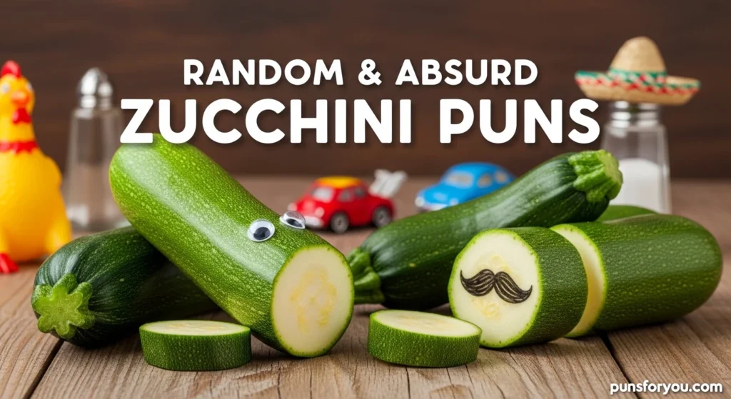Random & Absurd Zucchini Puns