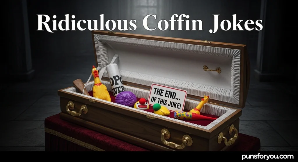 Ridiculous Coffin Jokes