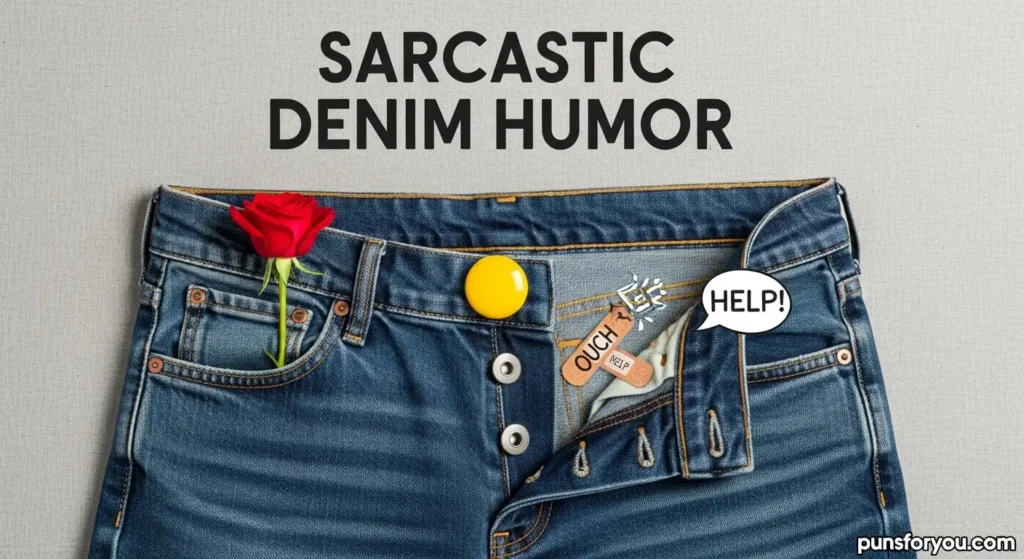 Sarcastic Denim Humor