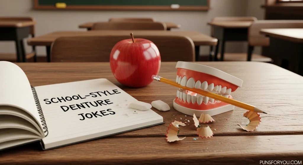 School-Style Denture Jokes