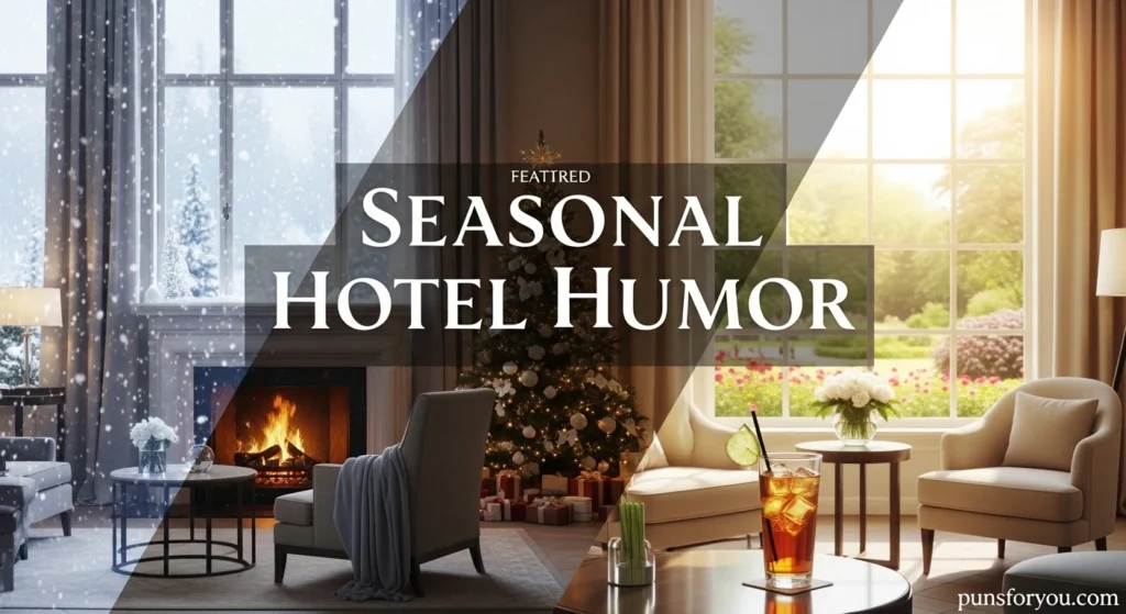 Seasonal Hotel Humor