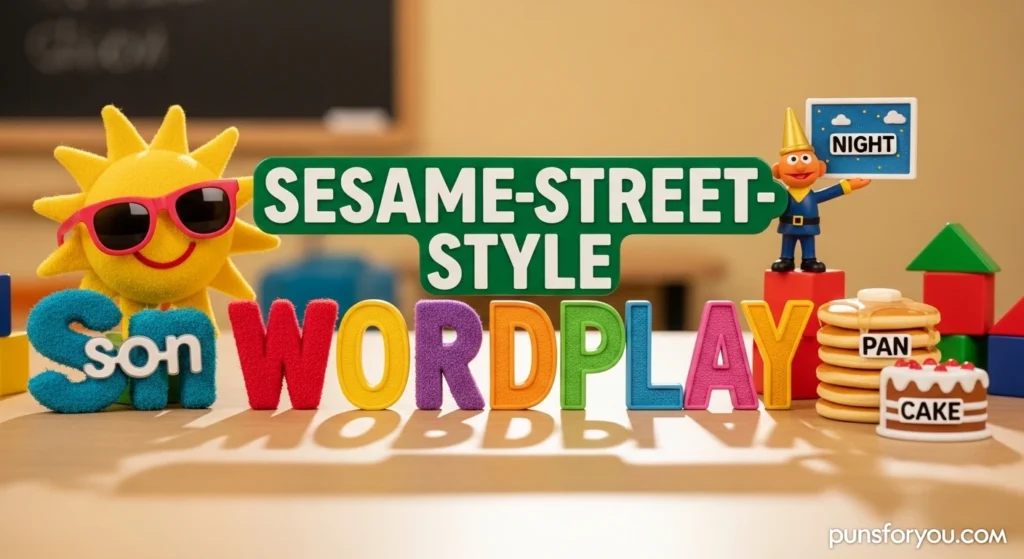 Sesame Street-Style Wordplay