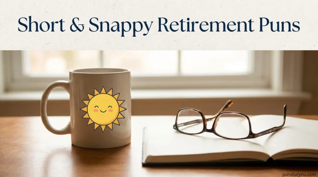 Short & Snappy Retirement Puns