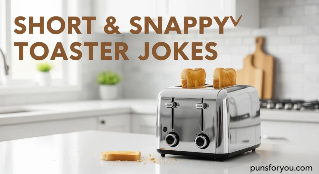 Short & Snappy Toaster Jokes