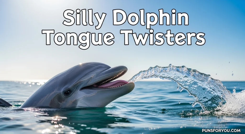 Silly Dolphin Tongue Twisters