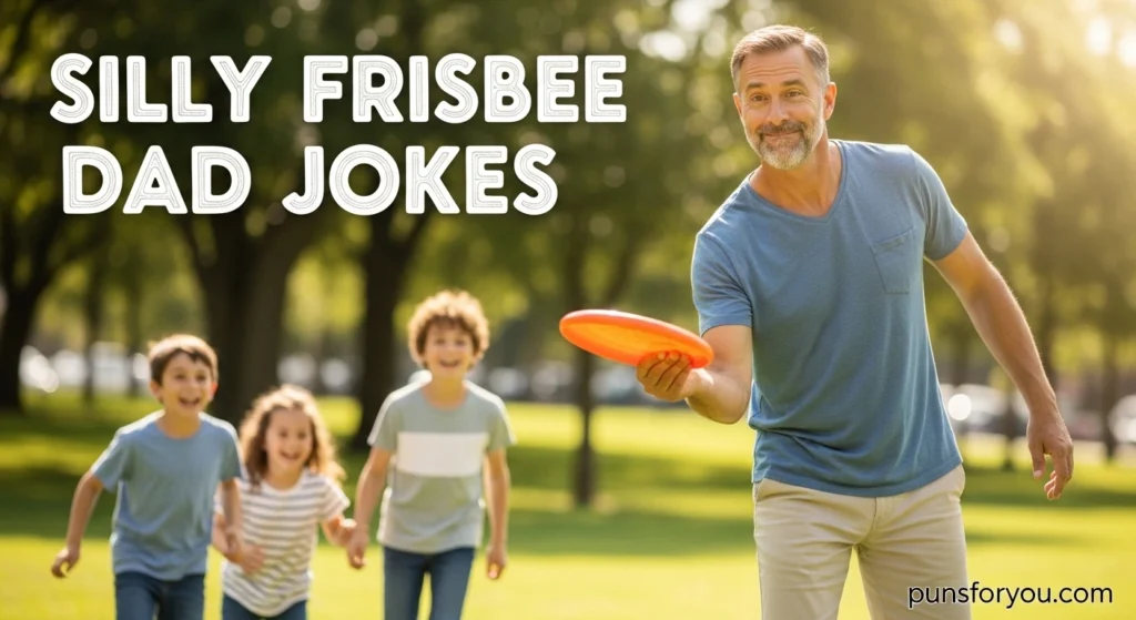 Silly Frisbee Dad Jokes