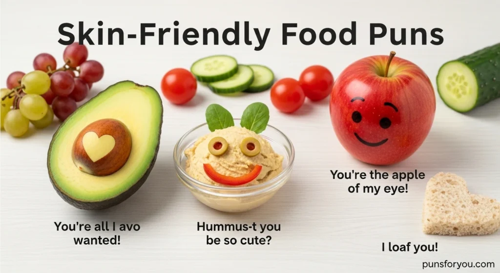 Skin-Friendly Food Puns