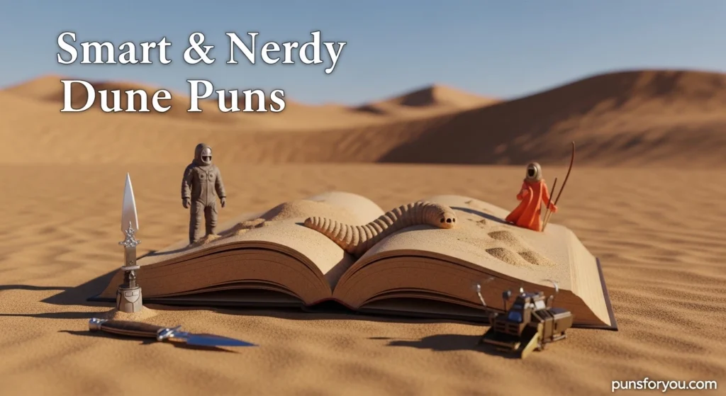 Smart & Nerdy Dune Puns