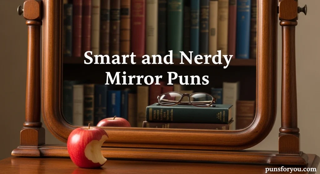 Smart and Nerdy Mirror Puns