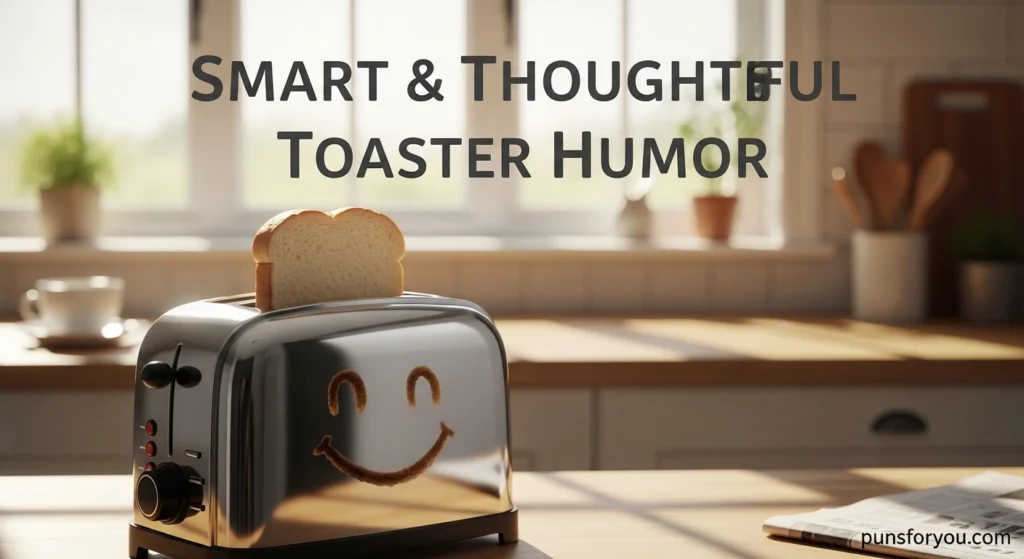 Smart & Thoughtful Toaster Humor