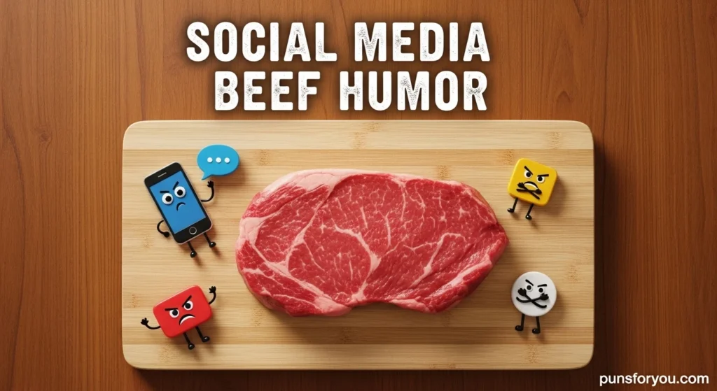 Social Media Beef Humor