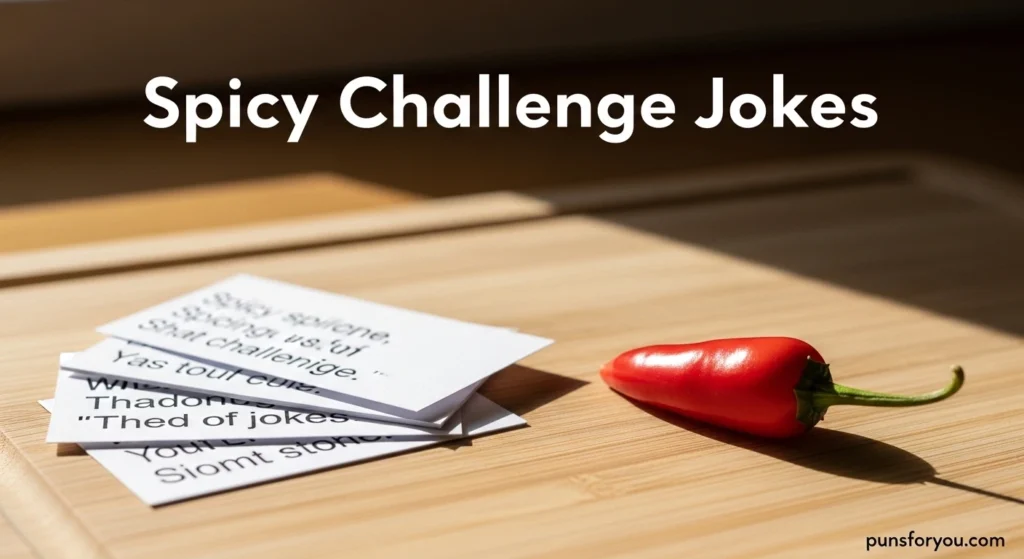 Spicy Challenge Jokes