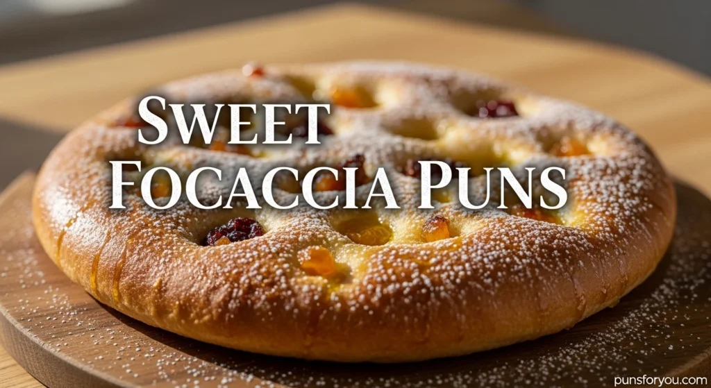 Sweet Focaccia Puns