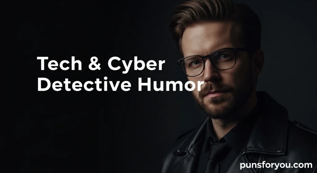 Tech & Cyber Detective Humor