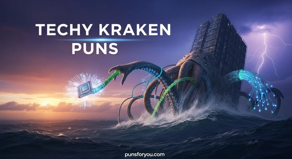 Techy Kraken Puns