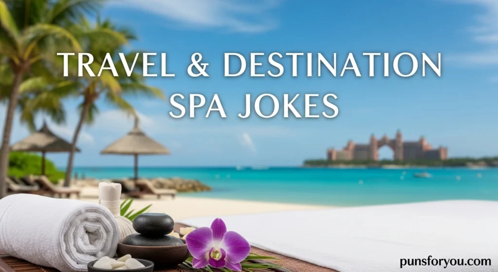 Travel & Destination Spa Jokes