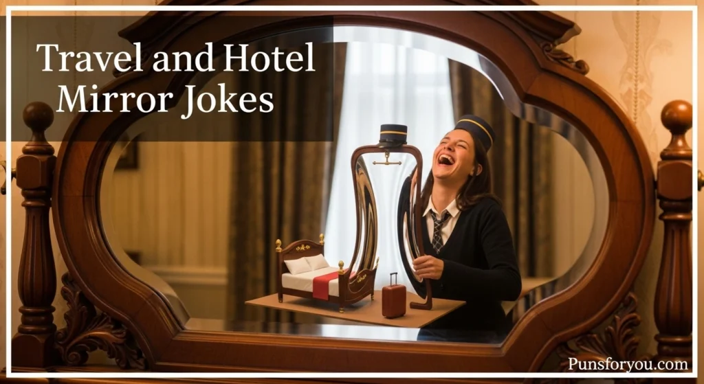 Travel and Hotel Mirror Jokes