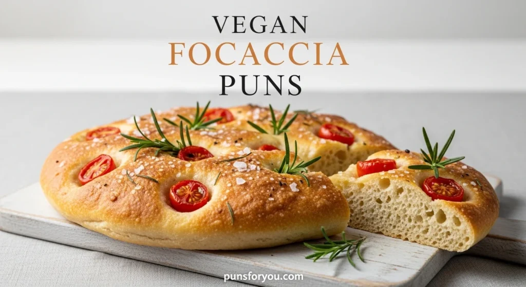 Vegan Focaccia Puns