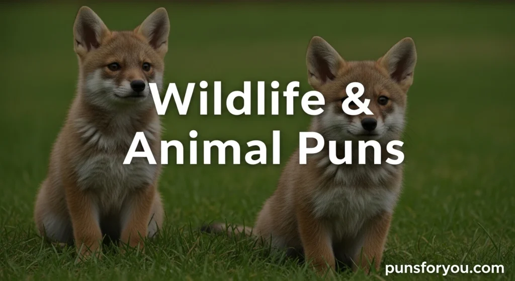Wildlife & Animal Puns