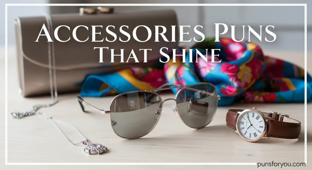 Accessories Puns That Shine