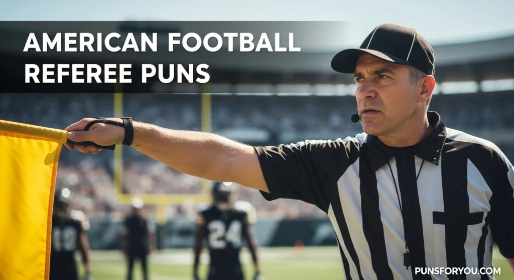 American Football Referee Puns