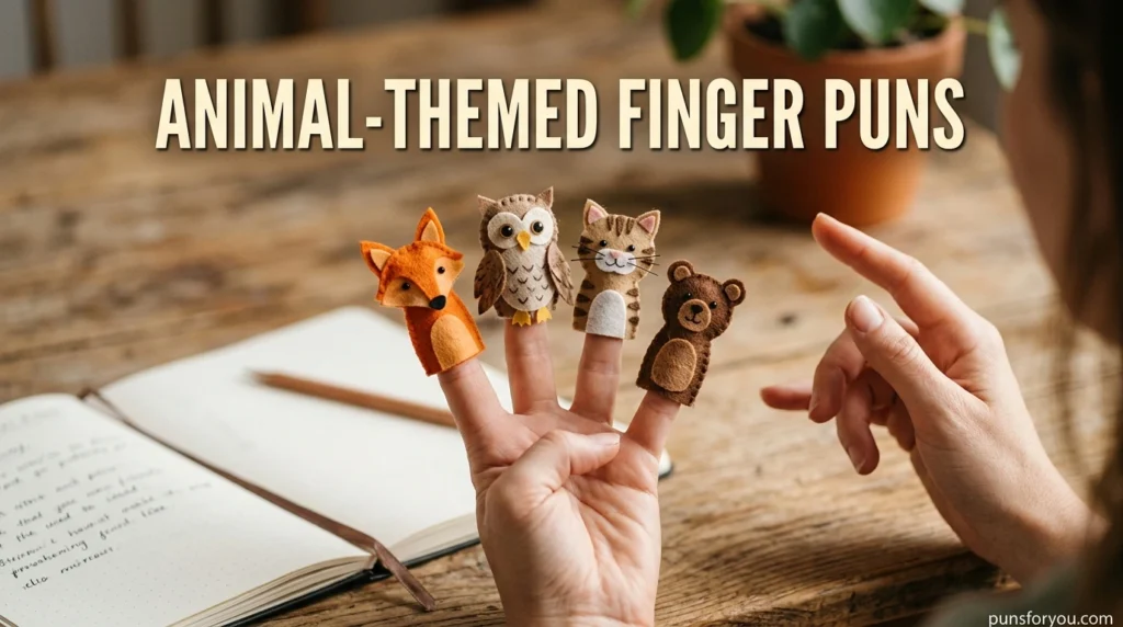 Animal-Themed Finger Puns