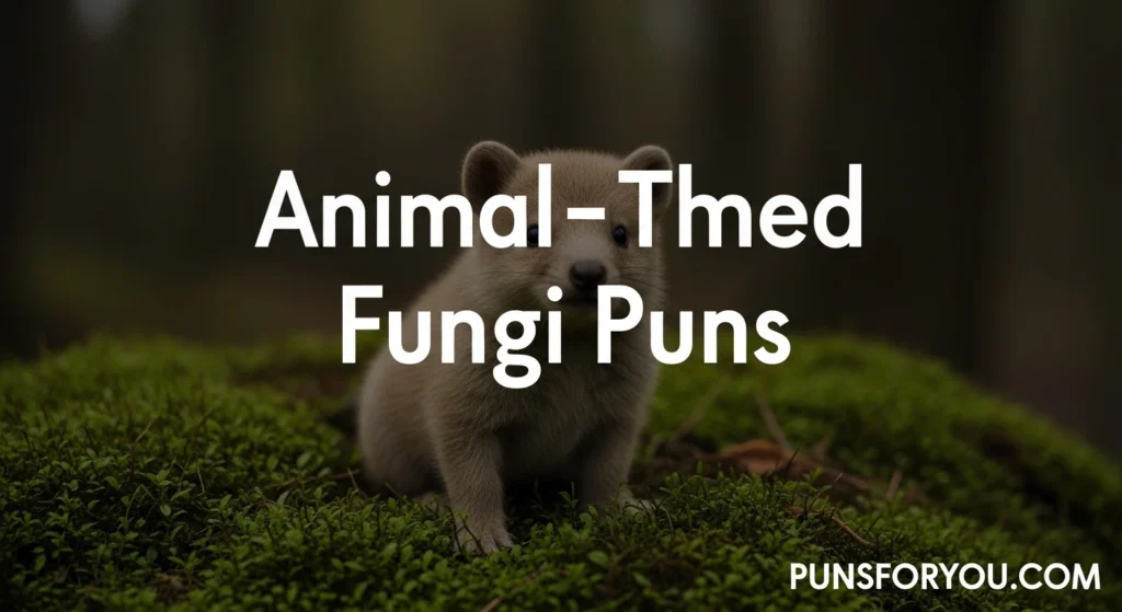 Animal-Themed Fungi Puns