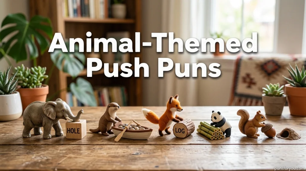 Animal-Themed Push Puns