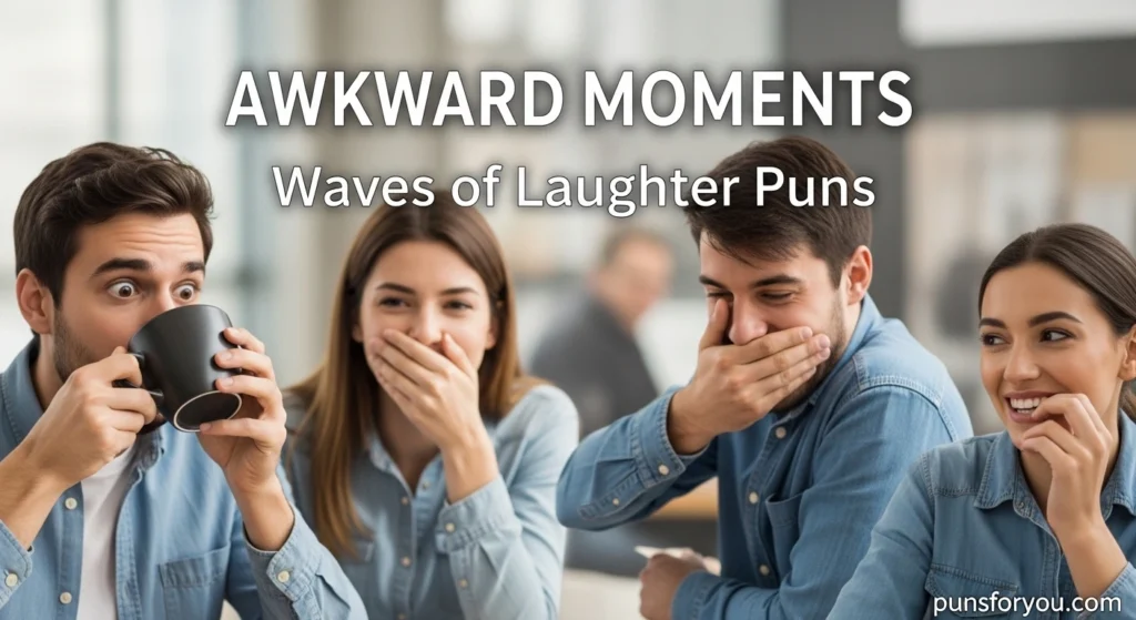 Awkward Moments Waves of Laughter Puns