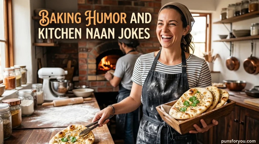 Baking Humor and Kitchen Naan Jokes