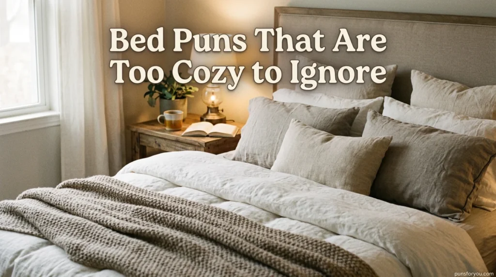Bed Puns That Are Too Cozy to Ignore