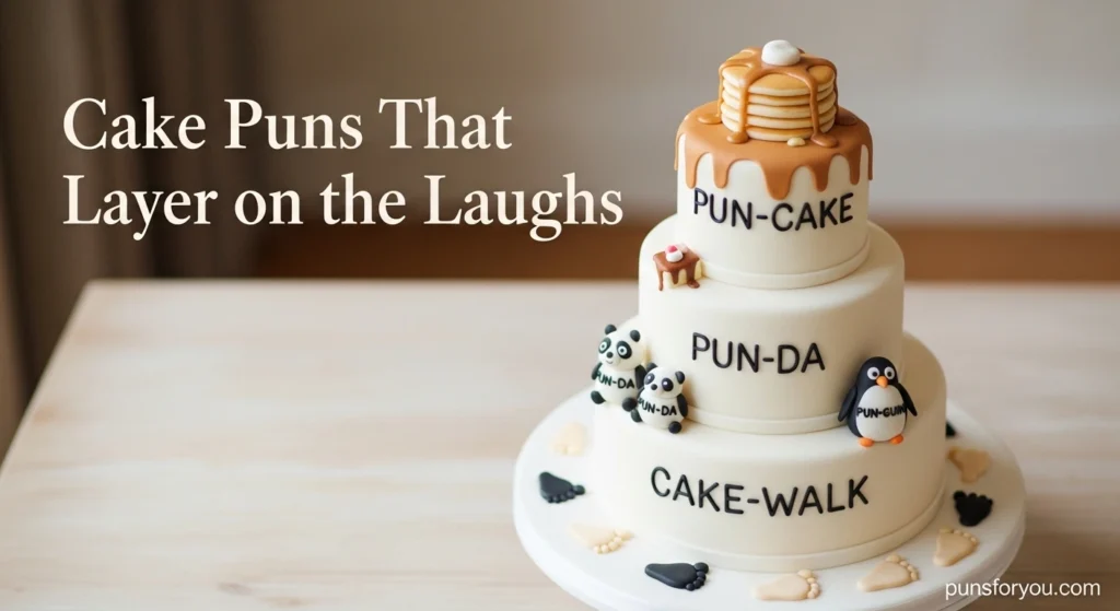 Cake Puns That Layer on the Laughs