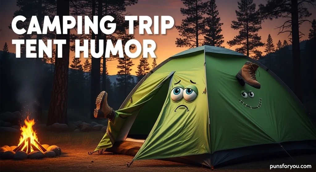 Camping Trip Tent Humor