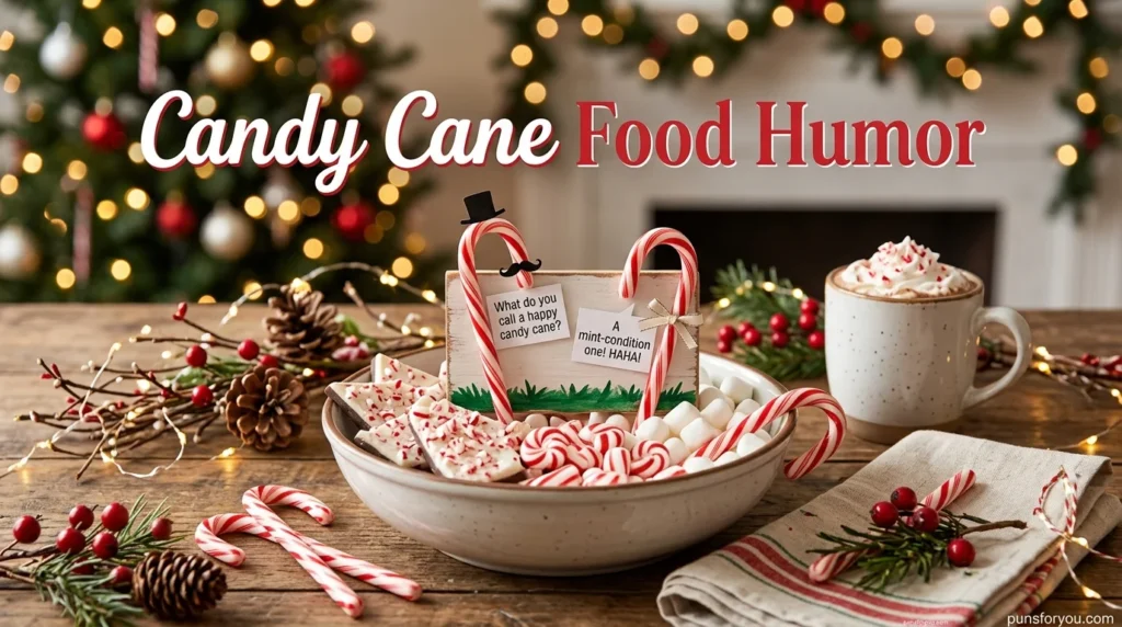 Candy Cane Food Humor