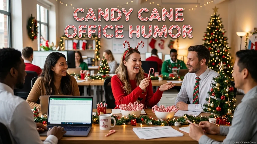 Candy Cane Office Humor